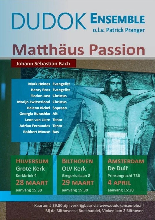 dudok ensemble matthäus passion