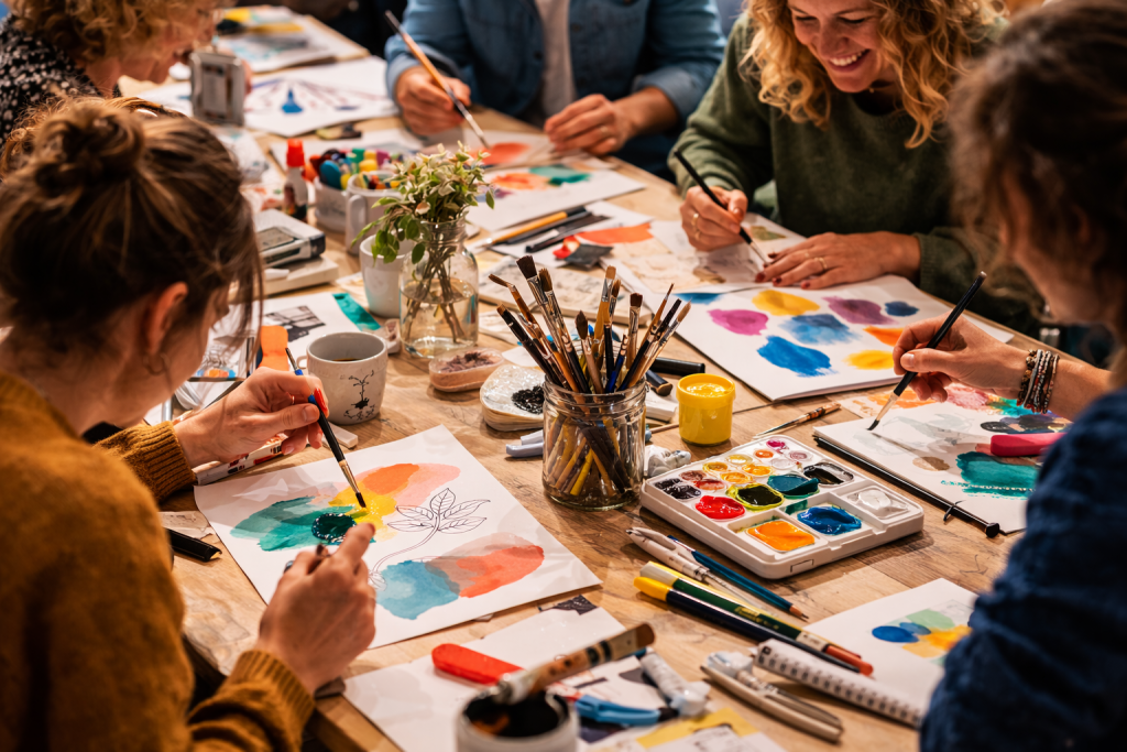 creatieve workshop uithilversum