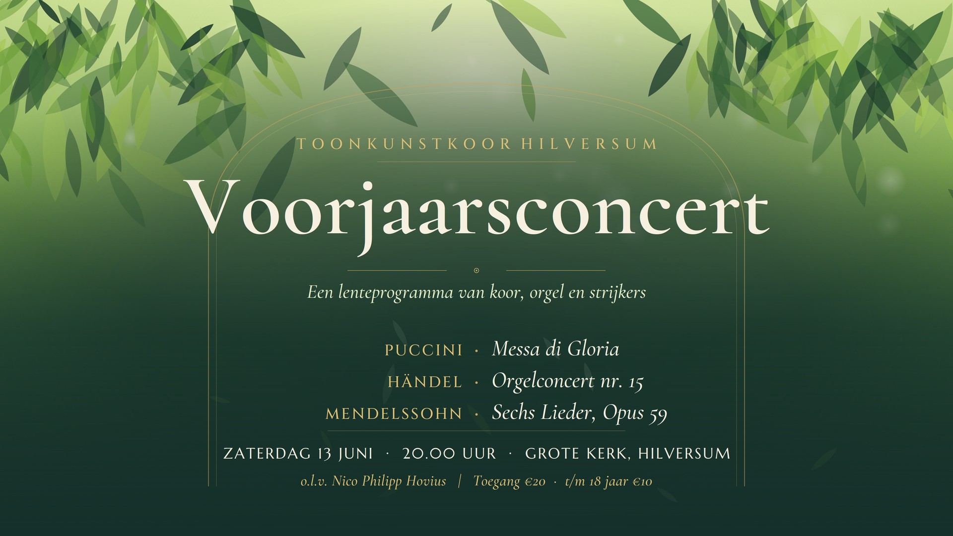 voorjaarsconcert toonkunstkoor