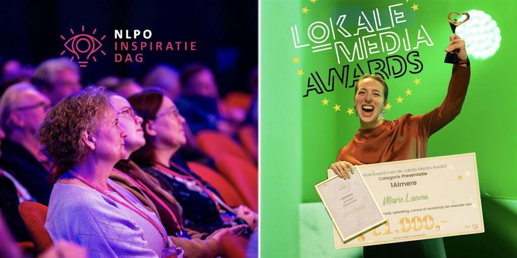 NLPO Inspiratiedag en Uitreiking Lokale Media Awards in Hilversum