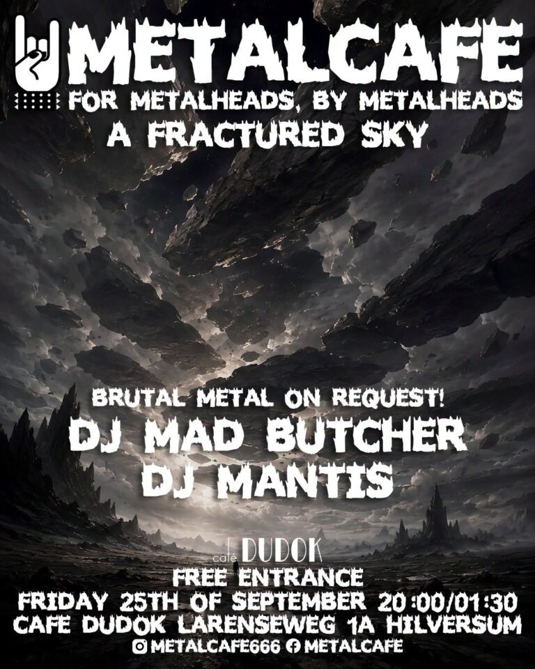 Metalcafe – A Fractured Sky — Muziek in Hilversum