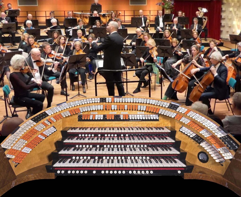 Orkest ontmoet orgel: Goois Symfonie Orkest en Arno Rog in Hilversum
