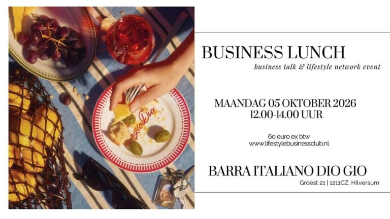 Italian Business Lunch t Gooi Barra Dio Gio — Uitgaan in Hilversum