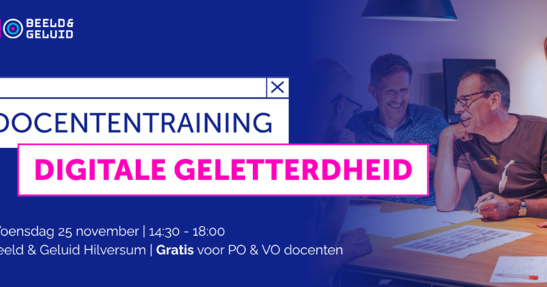 Docententraining: digitale geletterdheid — lezing in Hilversum
