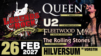 LEGENDS of ROCK Tribute Festival met Que… in Hilversum