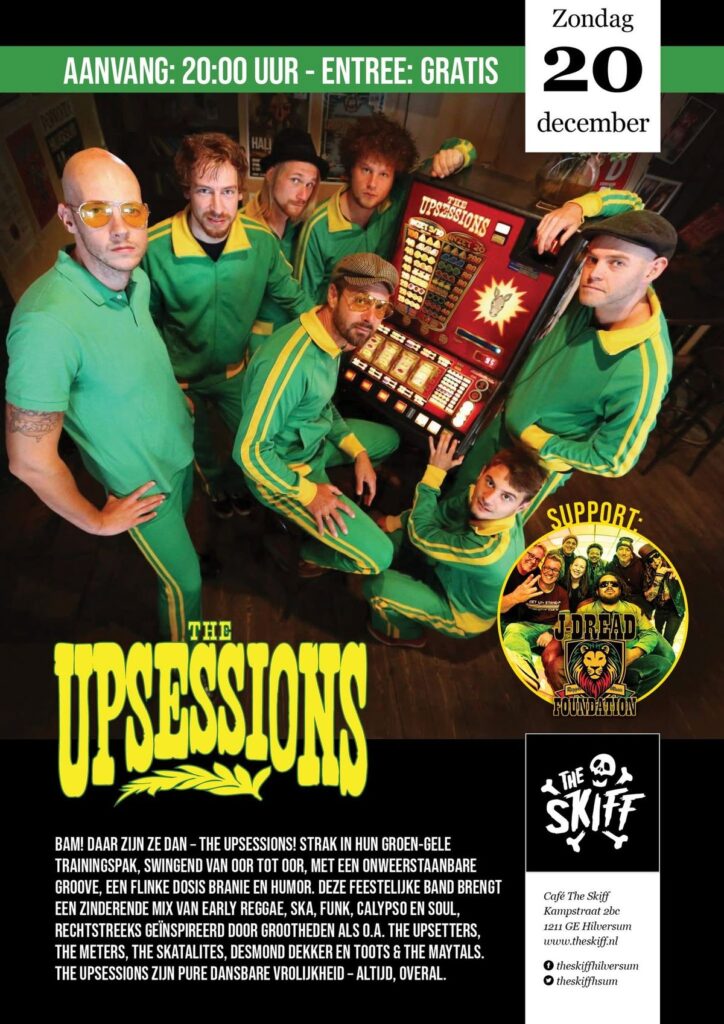 Live The Upsessions J-Dread Foundation in Hilversum