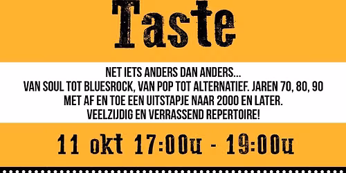 A Taste of Taste in de Karroesel — Muziek in Hilversum